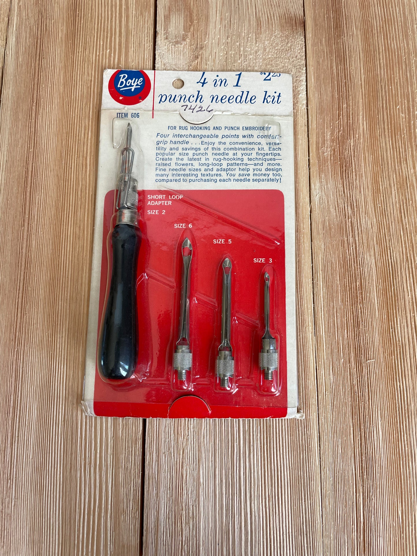 Vtg NOS Sewing notion TOOL Floss Organizer Punch needle kit Bottle tip Cleaning Buttonhole Maker Findings Sewing U PICK