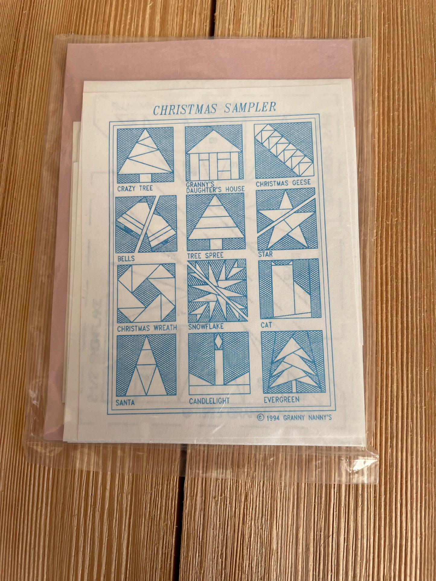 Granny Nanny Quilting Gadgets Sewing Pattern Christmas Pick your Pattern