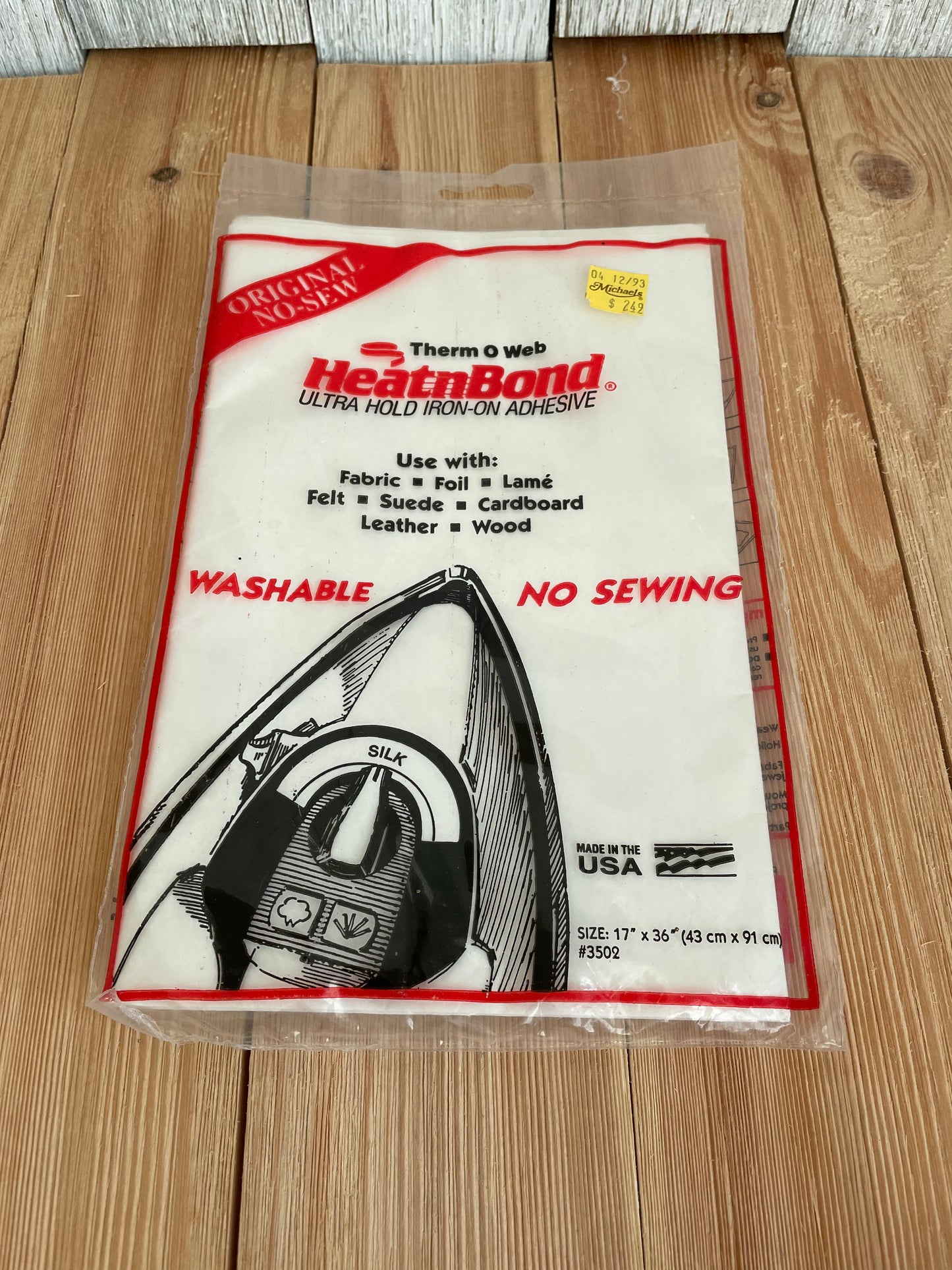 Heat N Bond Iron on Adhesive Lightweight and Ultra Hold Iron on Vinyl Pick Your Pack