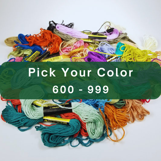 DMC Embroidery Floss Pick Your Color 600 - 999