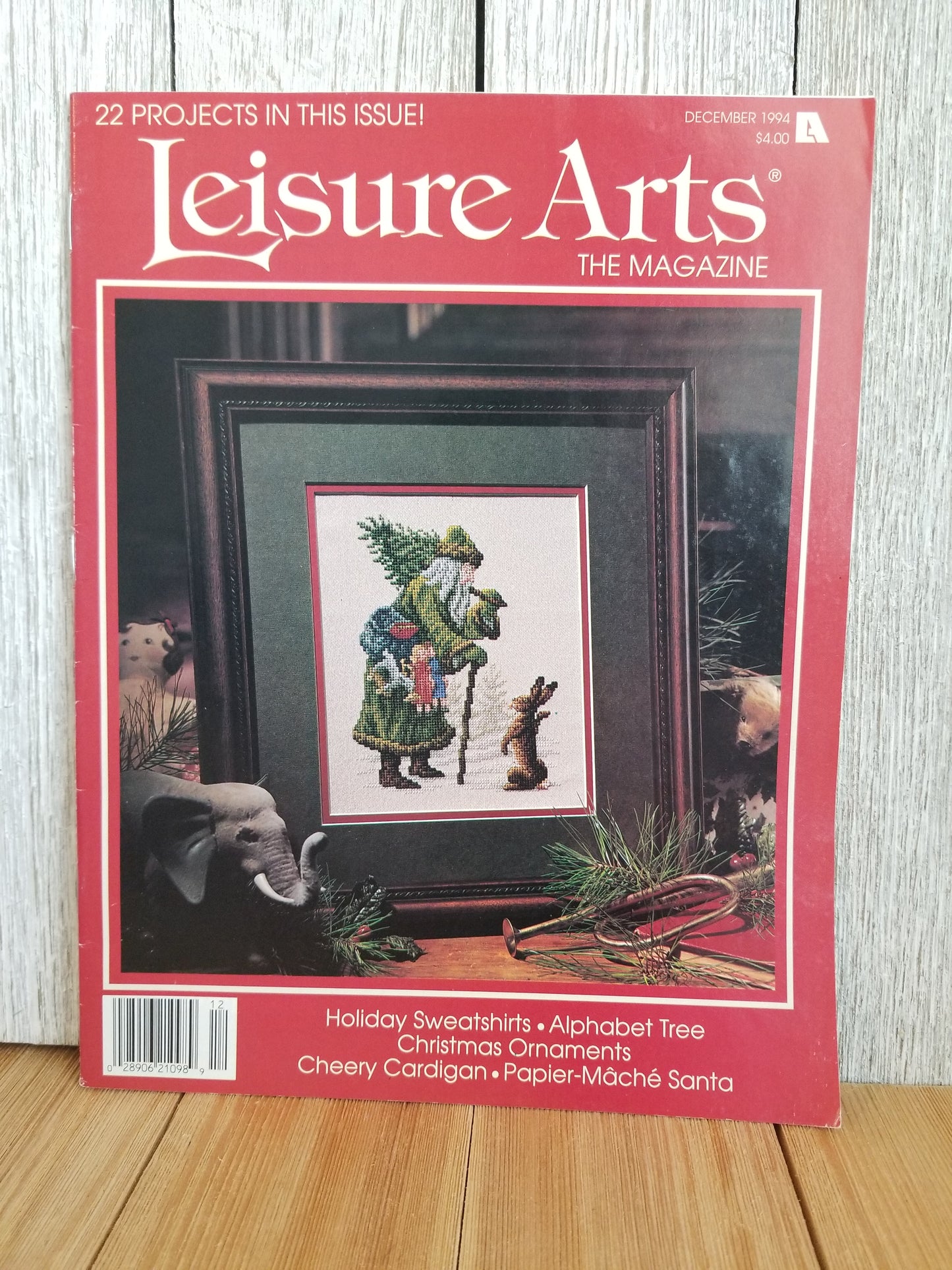 Leisure Arts Magazine Cross Stitch Pattern Choose Your Book