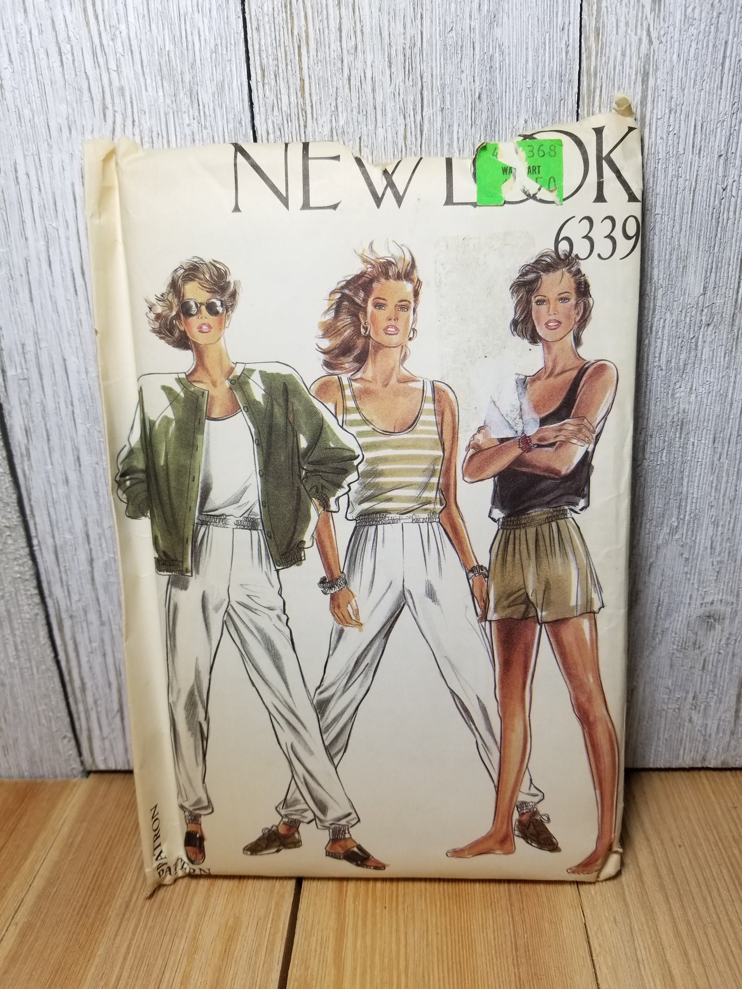 New Look 6339 Size 8-16 Jacket Vest Pant Short Uncut FF