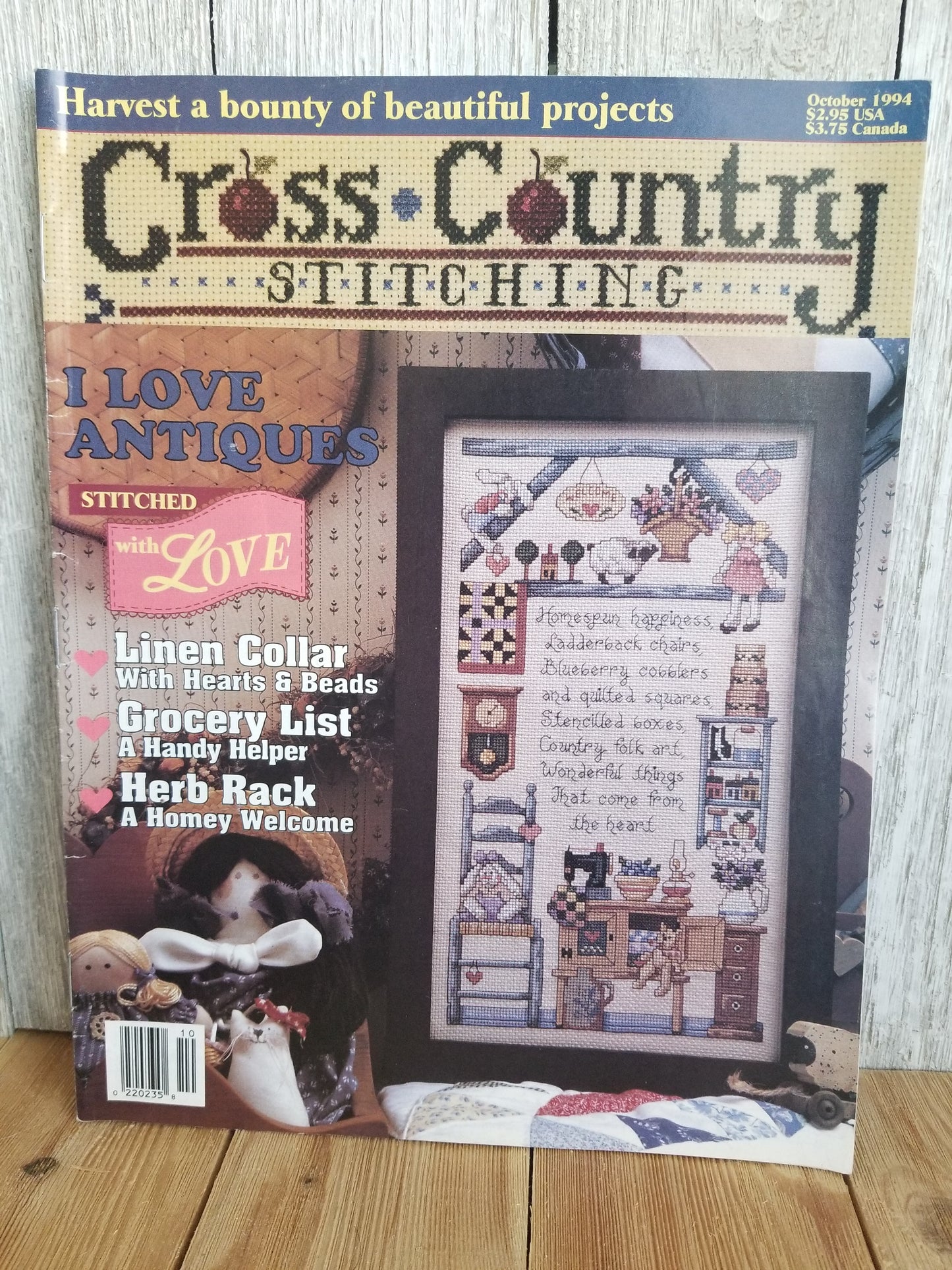 Cross Country Stitching Magazine Cross Stitch Pattern Choose Your Book