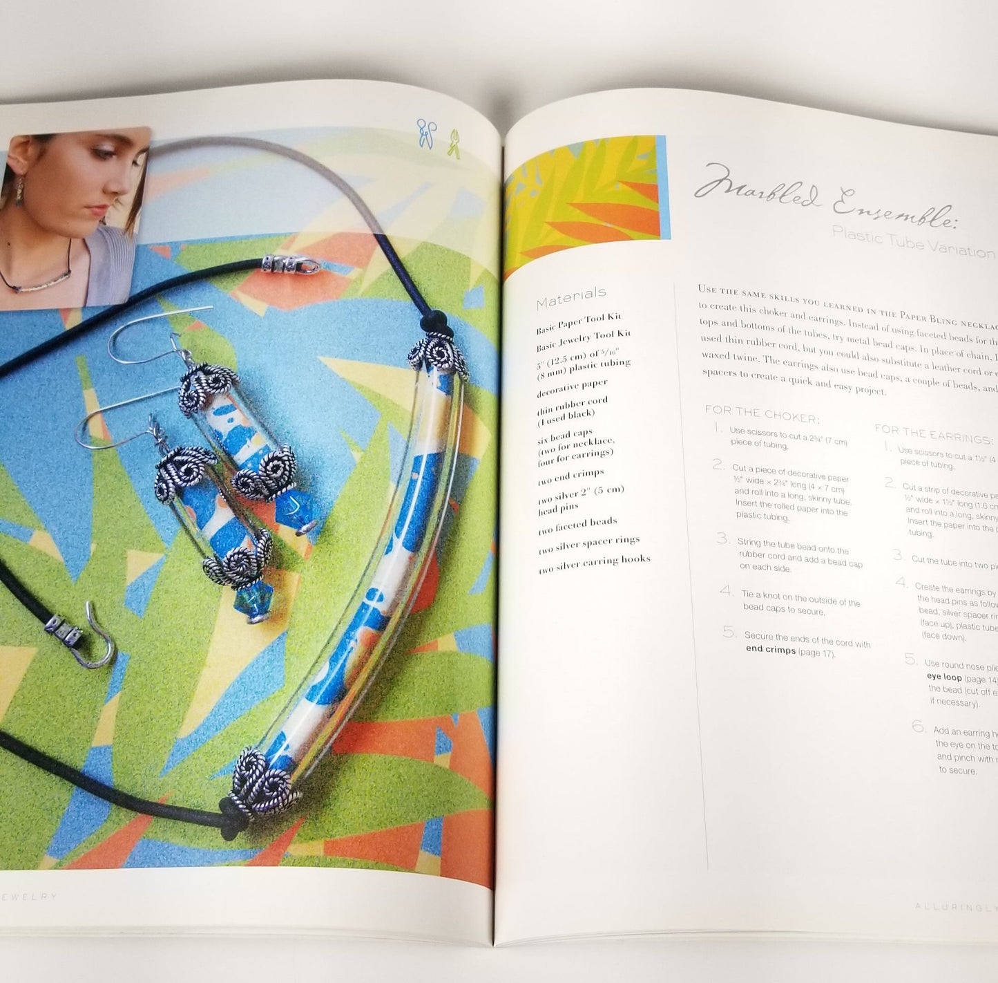 Altered Paper Jewelry: Artful Adornments from Beautiful Papers Jenn Mason book