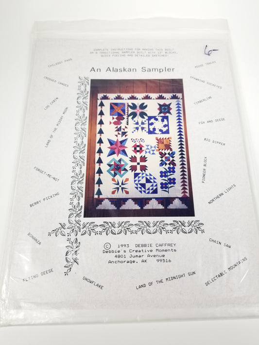 VINTAGE An Alaskan Sampler Debbie Caffrey 1993 quilt pattern