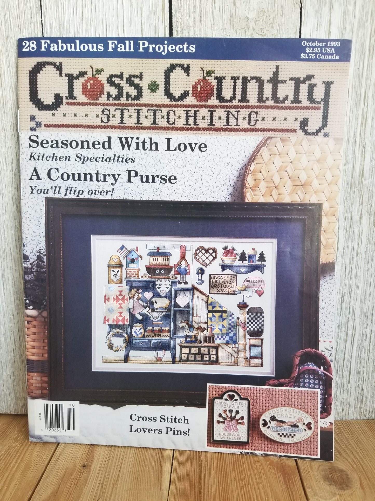 Cross Country Stitching Magazine Cross Stitch Pattern Choose Your Book