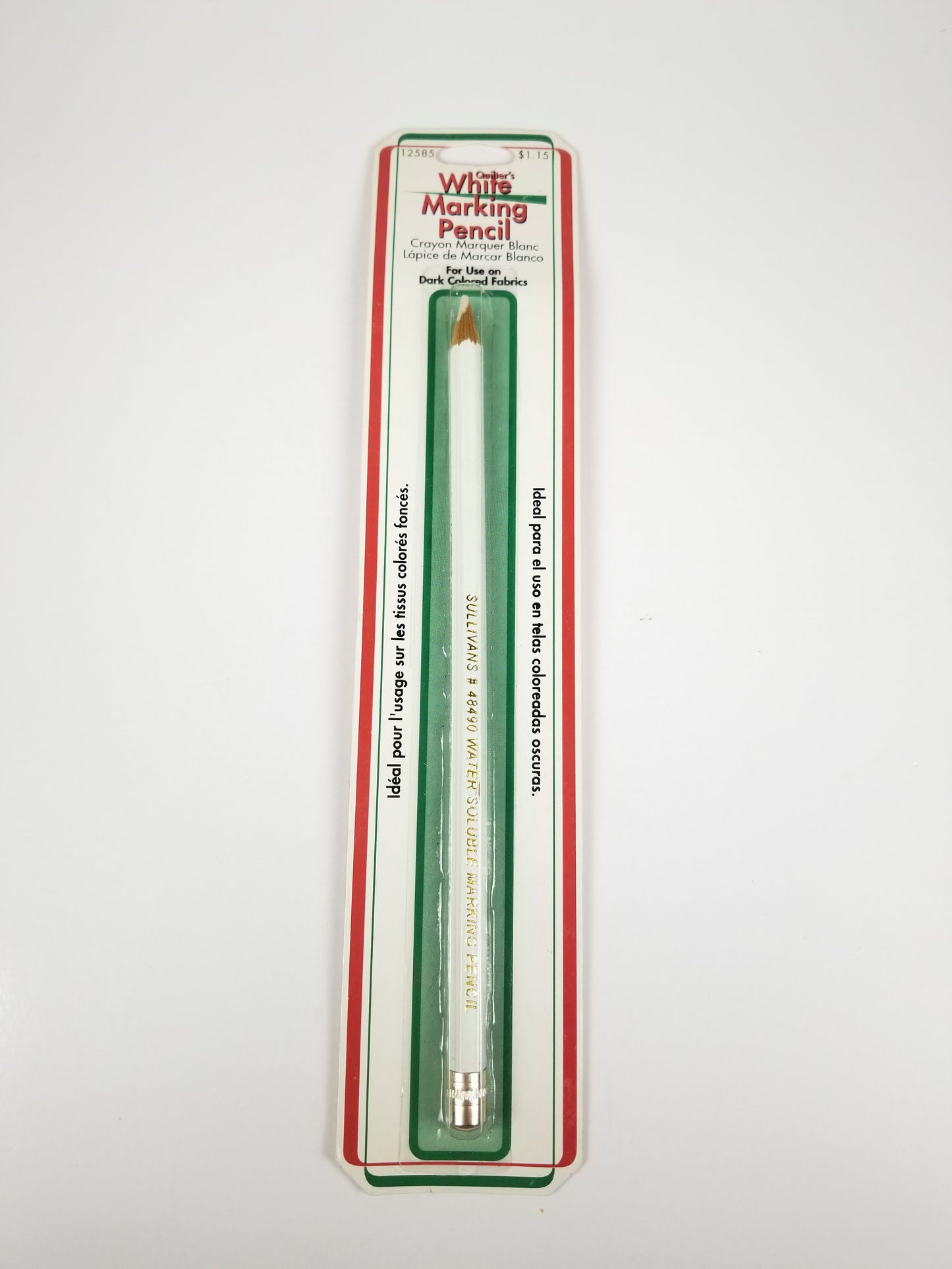 Sullivan's Quilter's White Marking Pencil water soluble