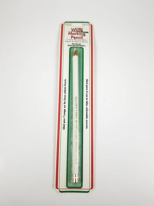 Sullivan's Quilter's White Marking Pencil water soluble
