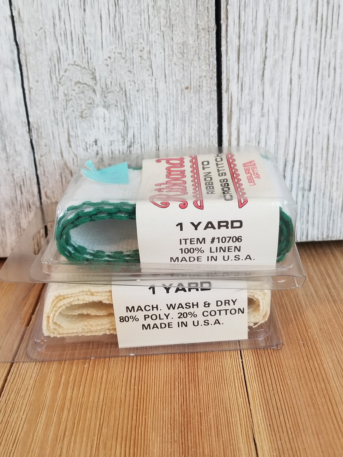 Ribband Cross Stitch Ribbon One Yard (Pick Your Color)