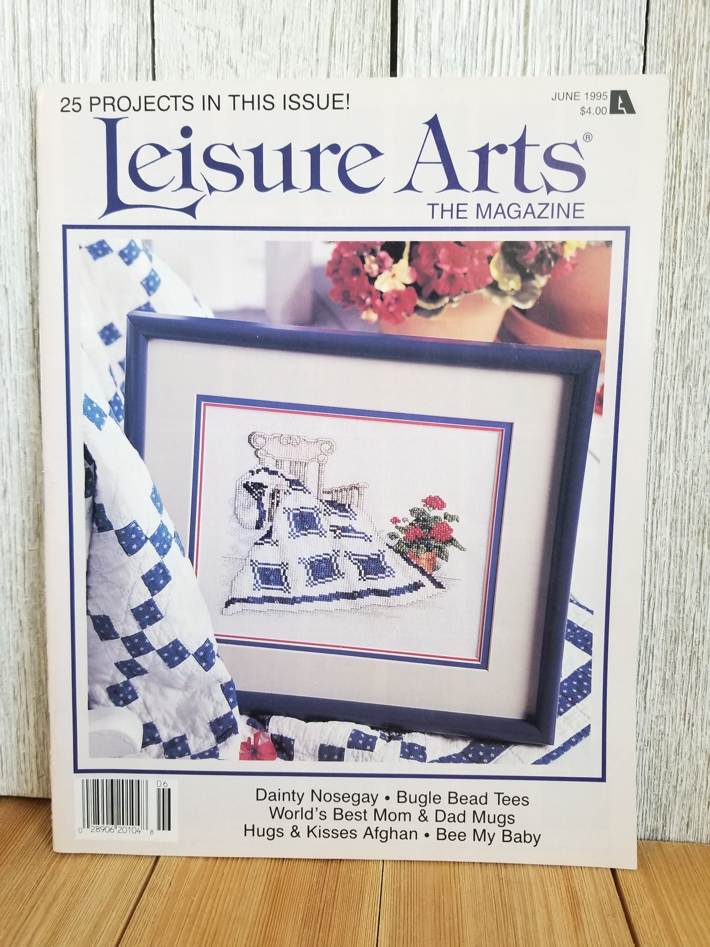 Leisure Arts Magazine Cross Stitch Pattern Choose Your Book