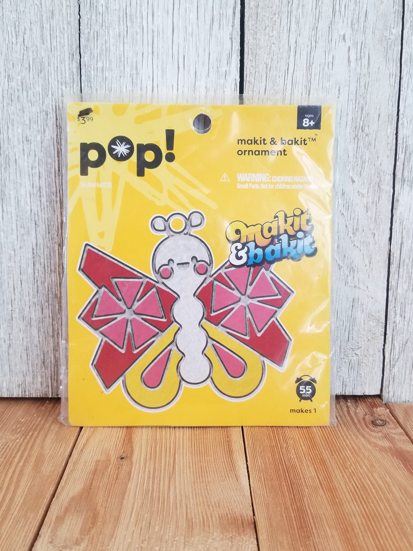 Happy Butterfly Makit and Bakit Plastic Melt Kit Suncatcher Kit NEW Summer Holiday Craft