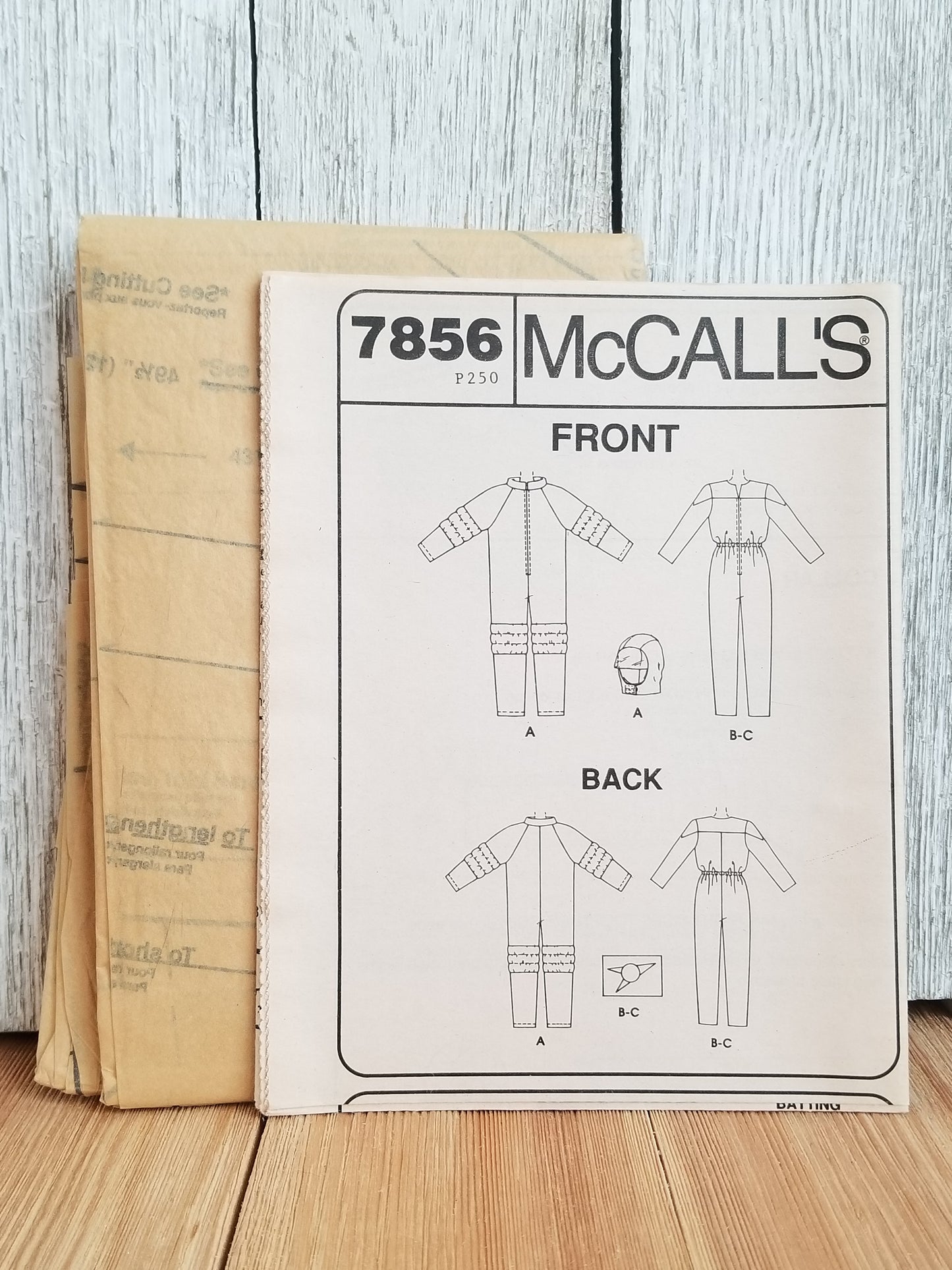 McCalls 7856 Out of This World Space Suit Star Trek Costume Halloween Pattern Size Med 34-36 UNCUT FF