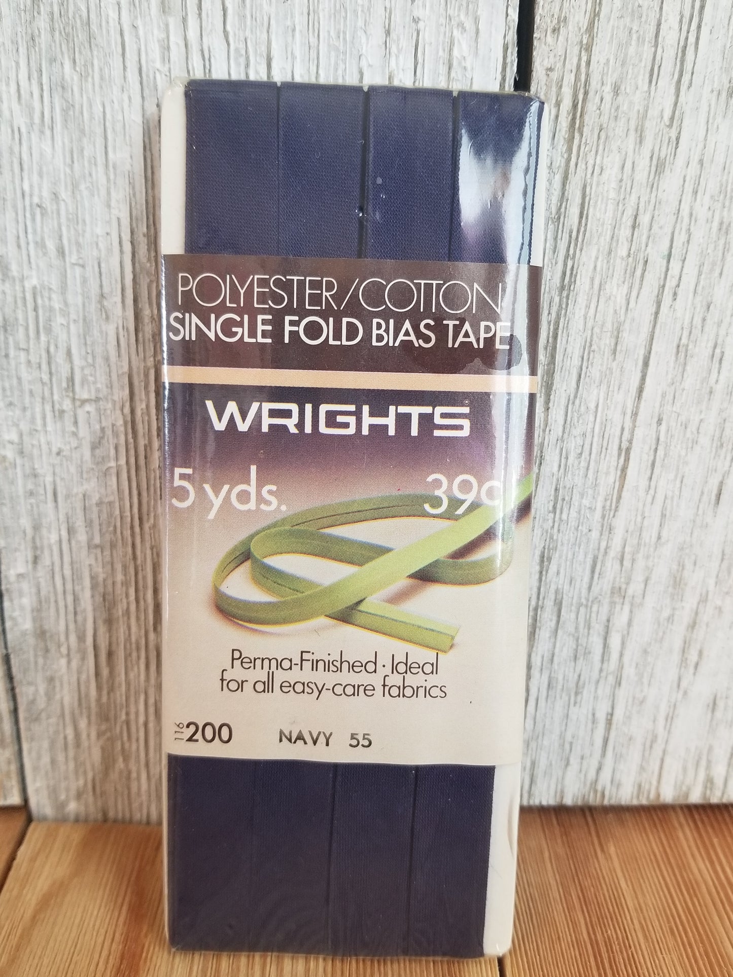 Vintage Single Fold Bias Tape Wright's Boiltex, J&P Coats, Talon, Warren (Pick Your Color)