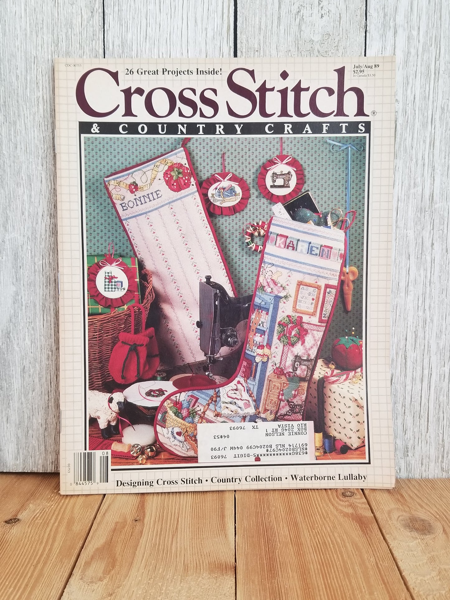 Cross Stitch and Country Crafts Magazine Choose Your Book