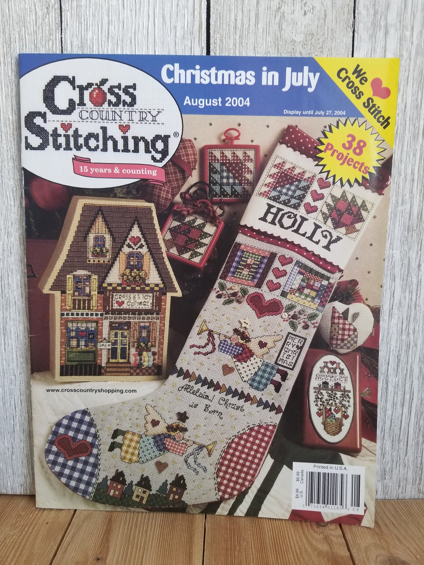 Cross Country Stitching Magazine Cross Stitch Pattern Choose Your Book