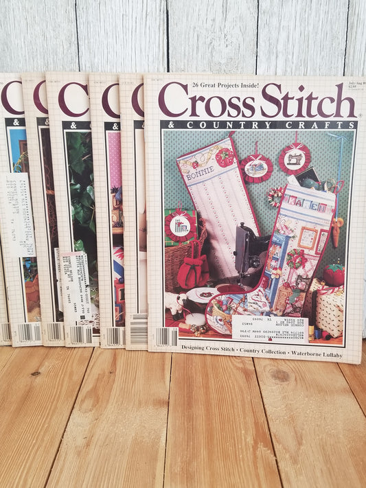 Cross Stitch and Country Crafts Magazine Choose Your Book