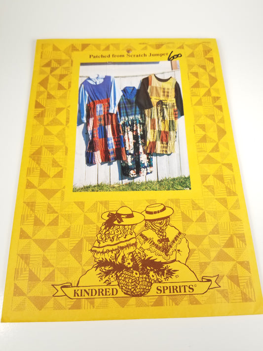 Patched from Scratch Jumper Kindred Spirits Sewing Pattern uncut size S-L