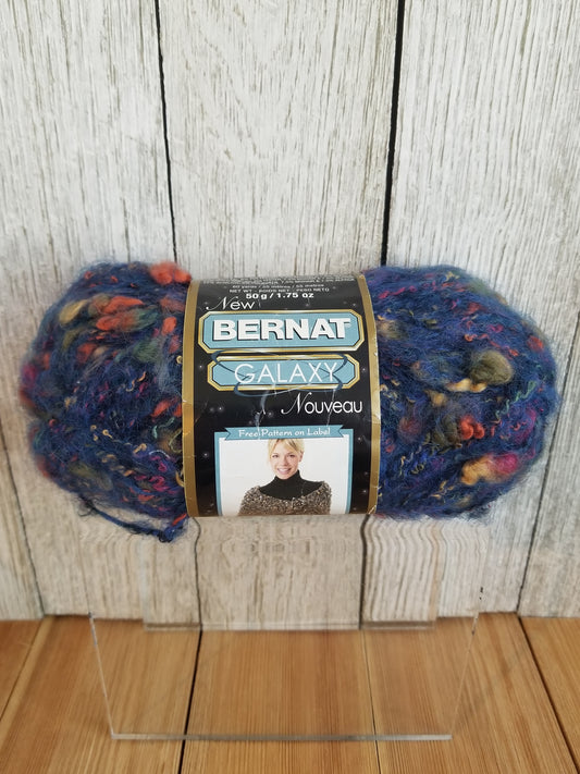 Bernat Galaxy Pluto Fur Style Yarn 50g Skein Acrylic, Mohair, Alpaca