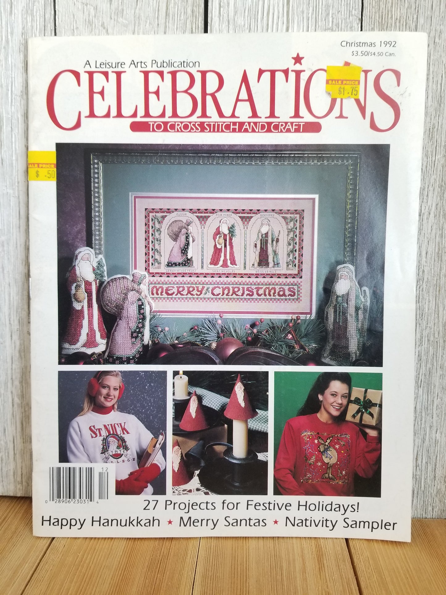 Leisure Arts Magazine Cross Stitch Pattern Choose Your Book