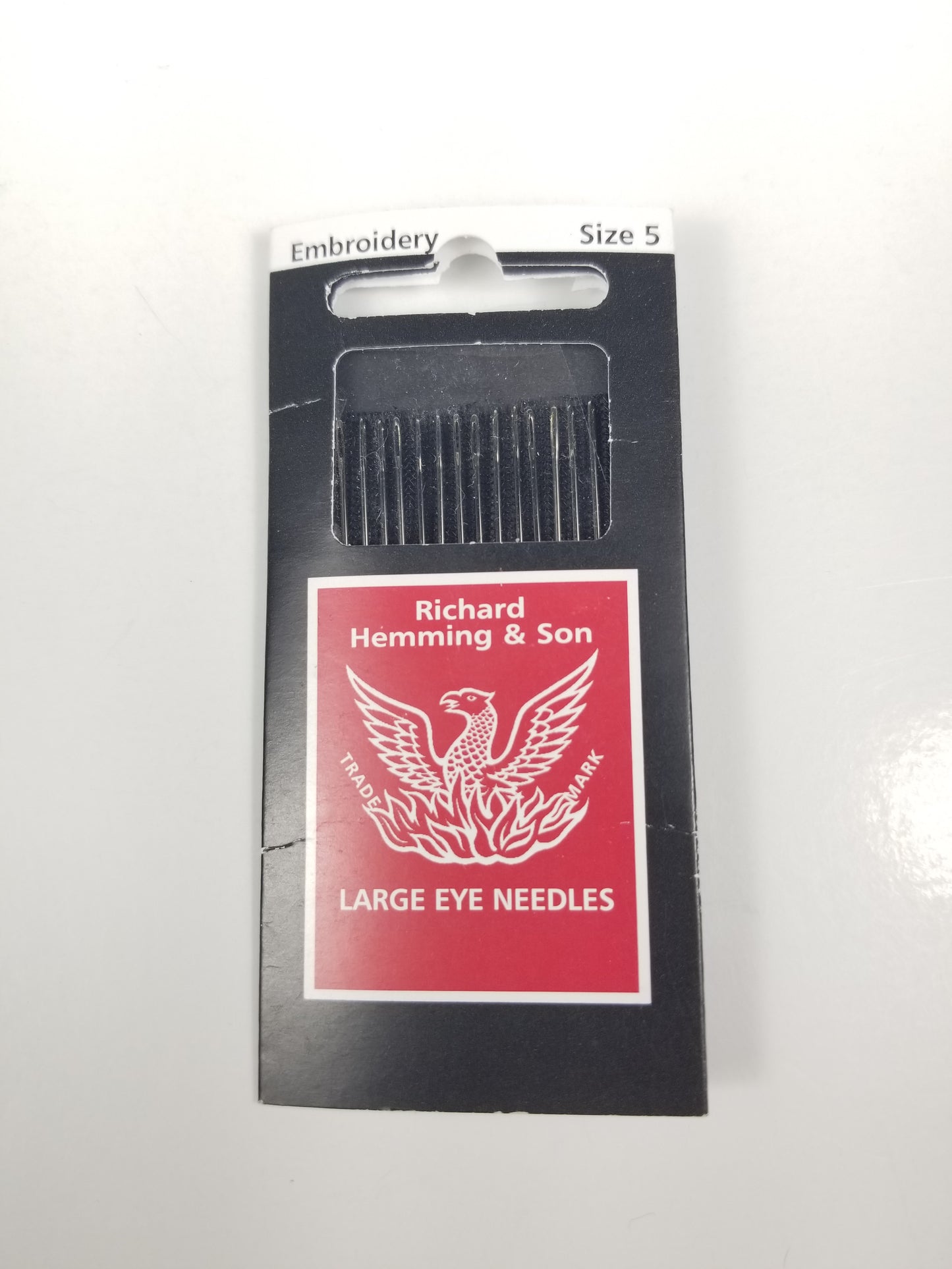 Richard Hemming and Son Large Eye Needles Hand Sewing (U Pick size/qty)