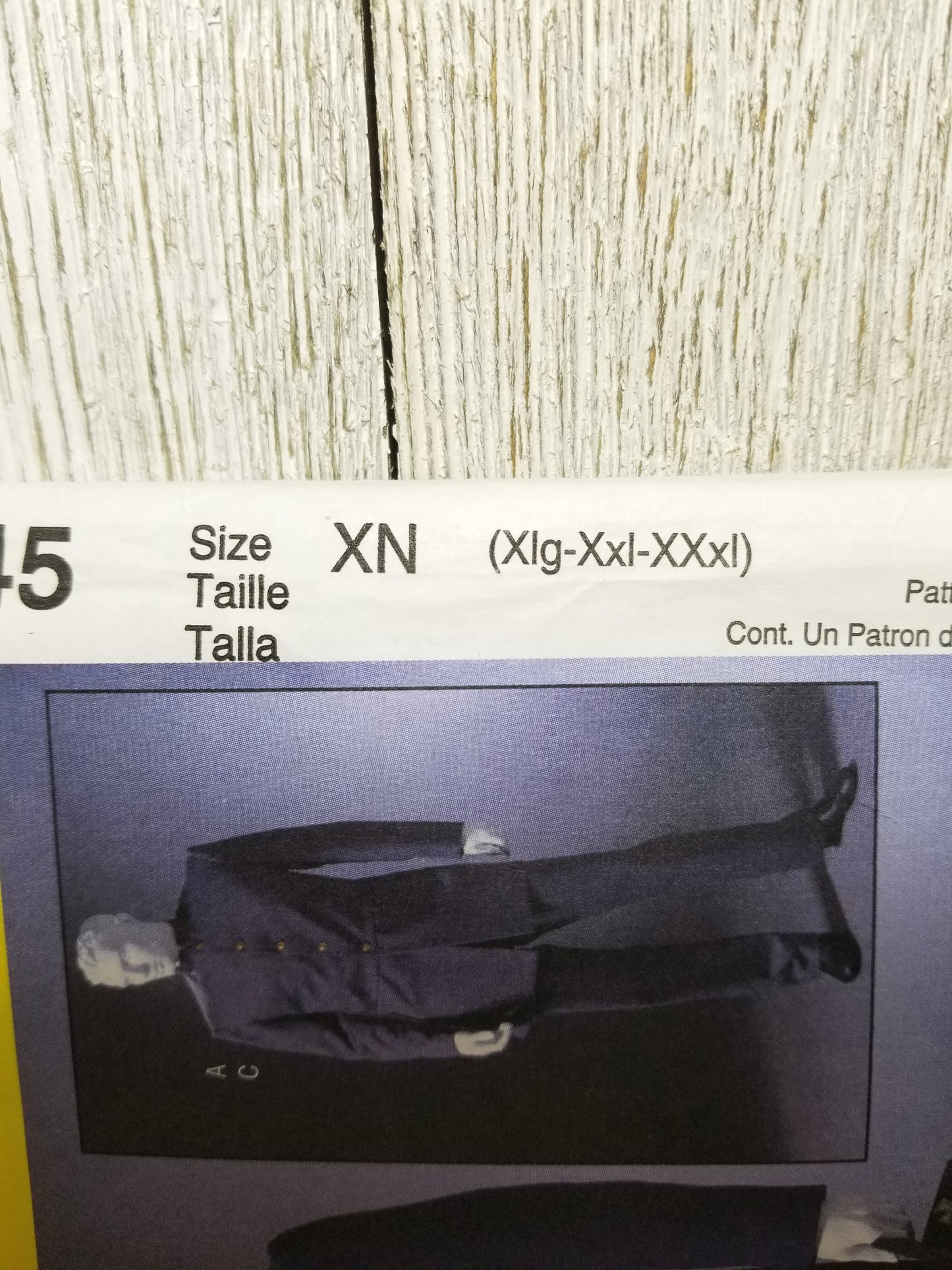 McCall's COSTUMES #M4745 Cosplay XN XM sml-lrg Xlg-XXxl uncut ff sewing pattern