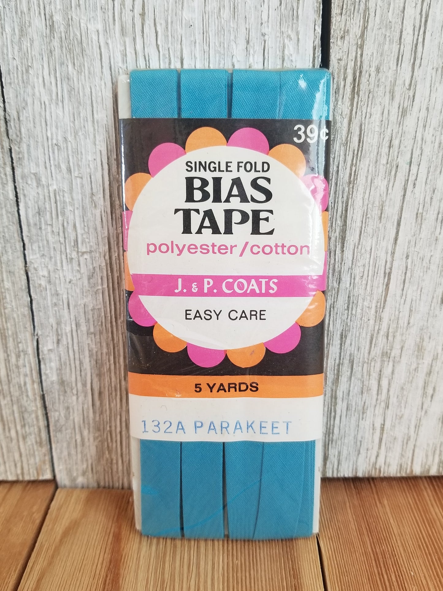 Vintage Single Fold Bias Tape Wright's Boiltex, J&P Coats, Talon, Warren (Pick Your Color)