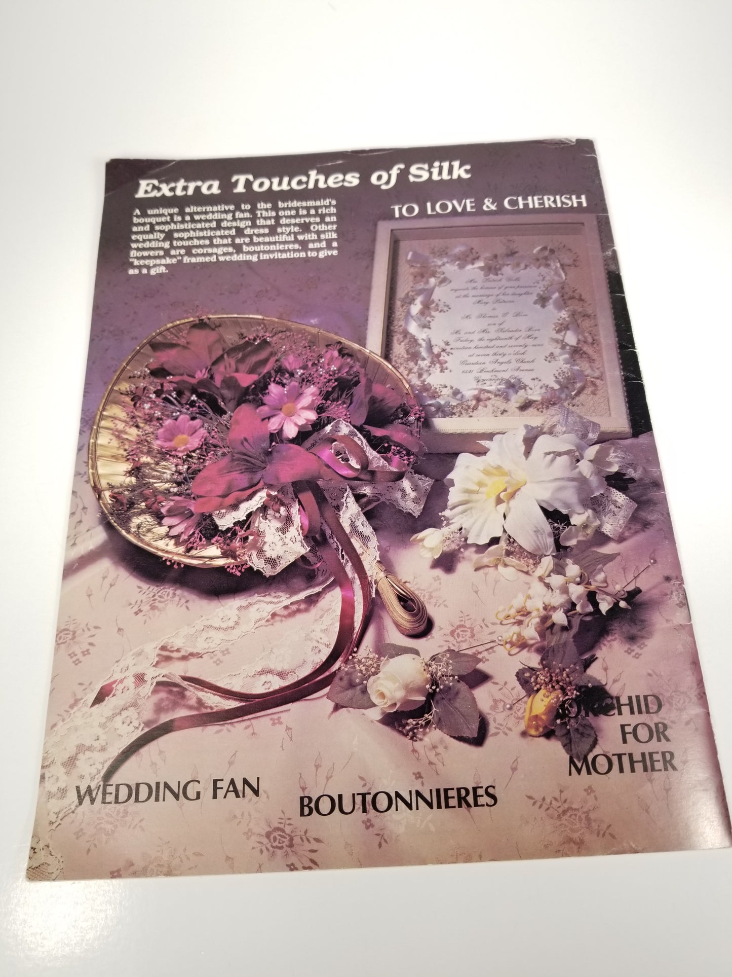 Sweet and simple Silk Wedding Silk Flower Craft Book