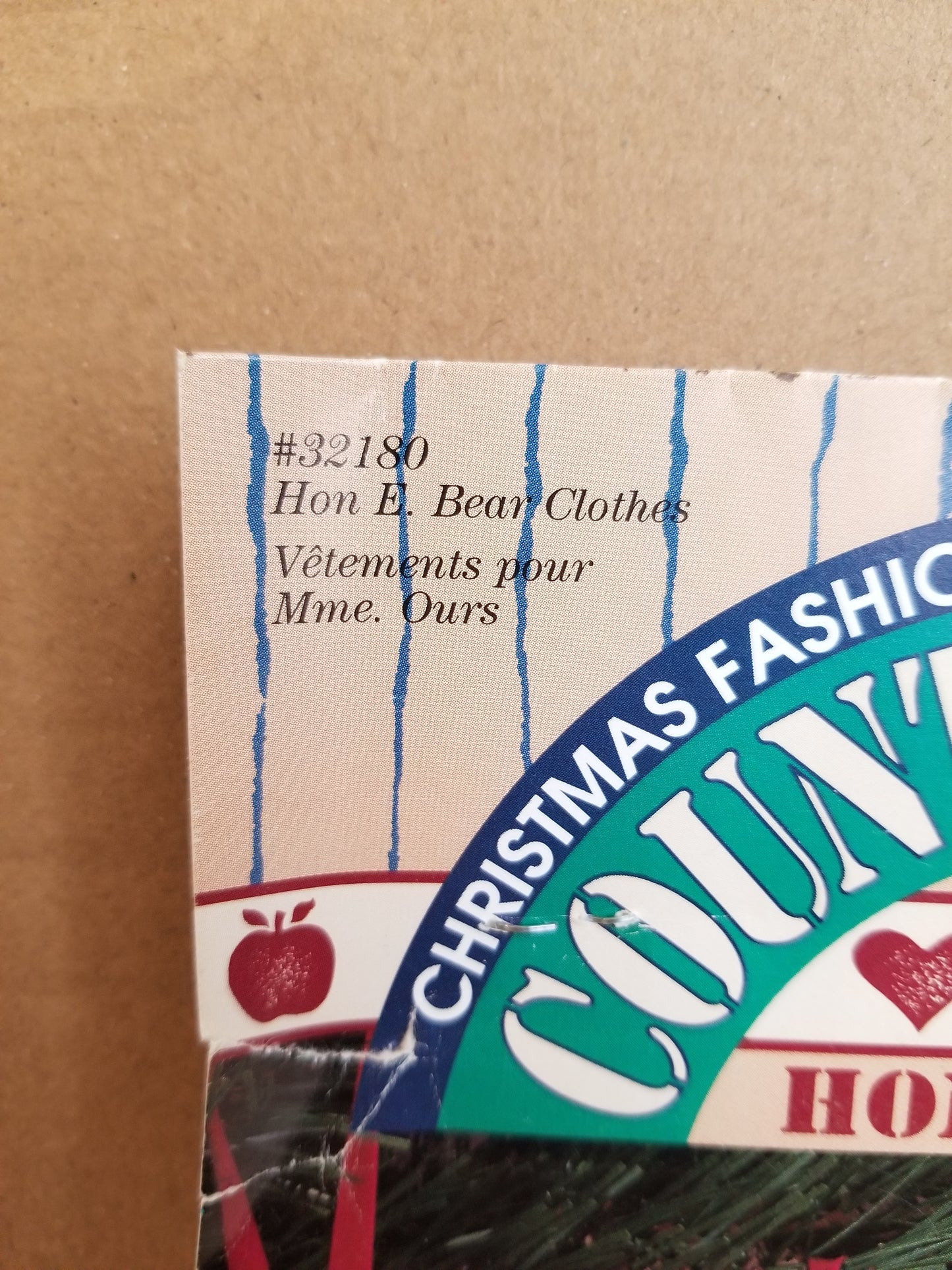 Daisy Kingdom Country Bear Hon E. Bear Clothes #32180 Sewing Kit Complete