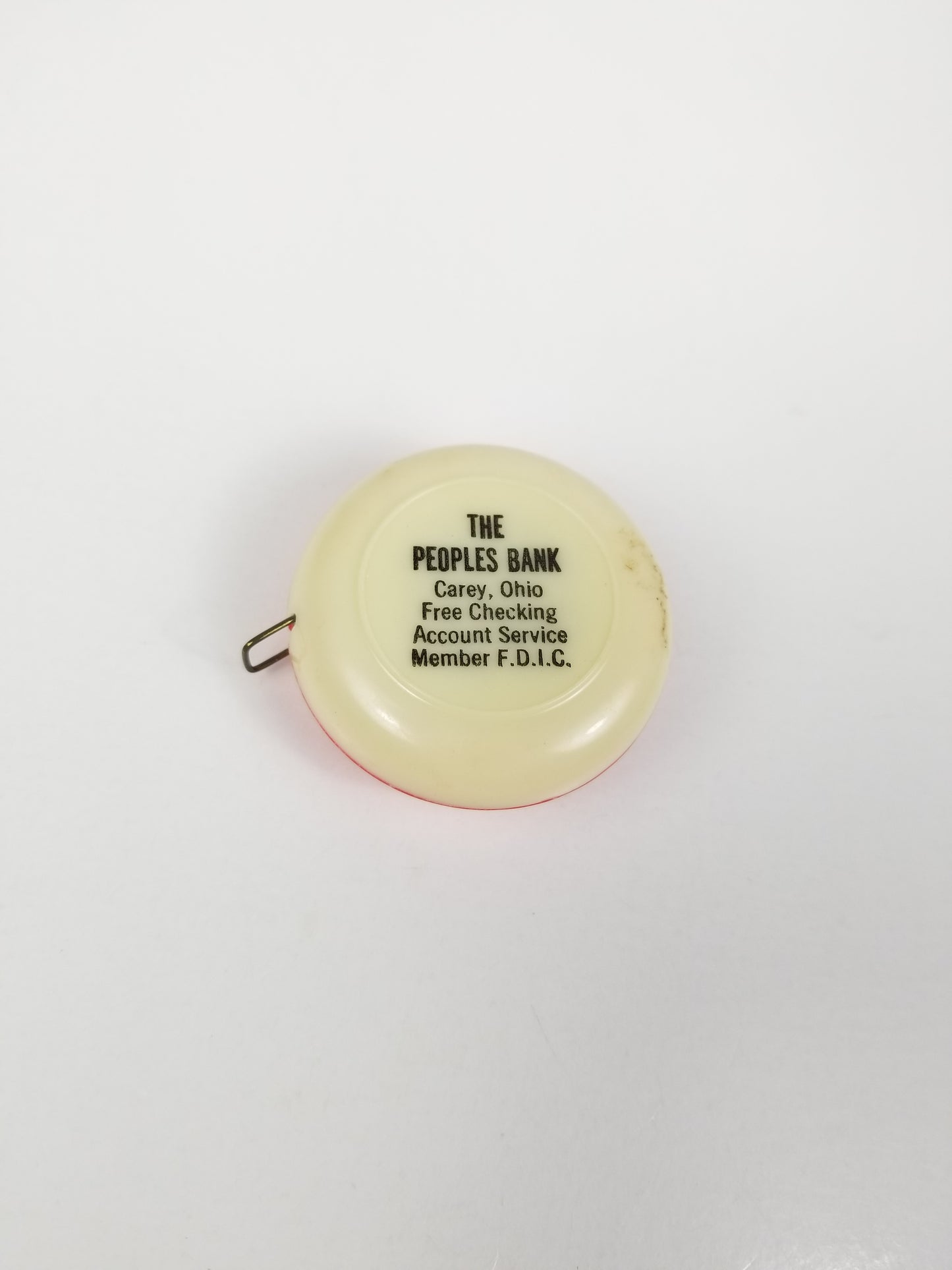 Collectible Advertising Measuring Sewist Tailor Soft tape ruler body hat Ephemera Notions Sewing