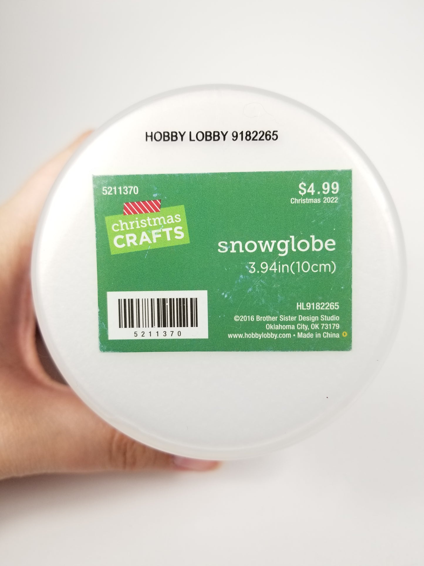 Lot of 3 holiday items Snow Globe kit Kit