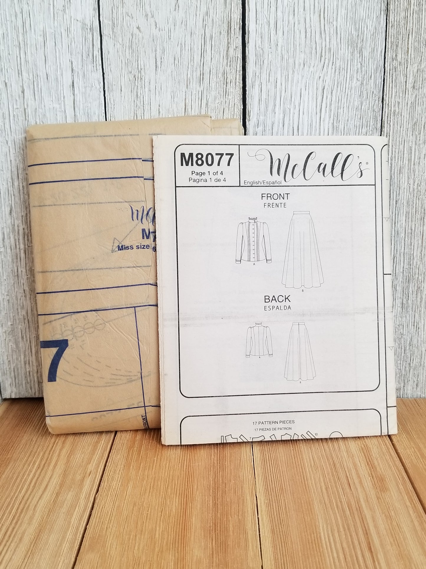 Mccalls M8077 Misses Historical Jacket & Skirt Costume Halloween Size 6-14 and 14-22 Pattern Uncut FF