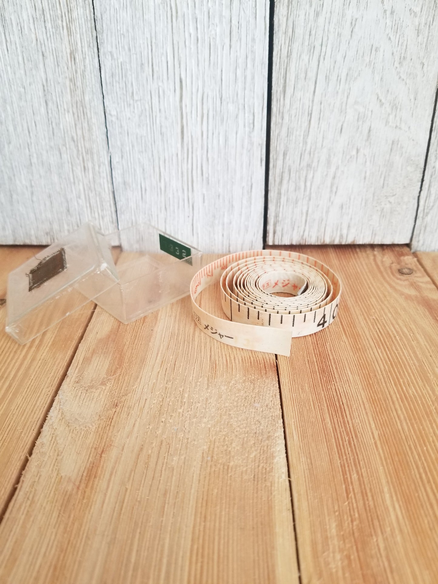 Collectible Advertising Measuring Sewist Tailor Soft tape ruler body hat Ephemera Notions Sewing