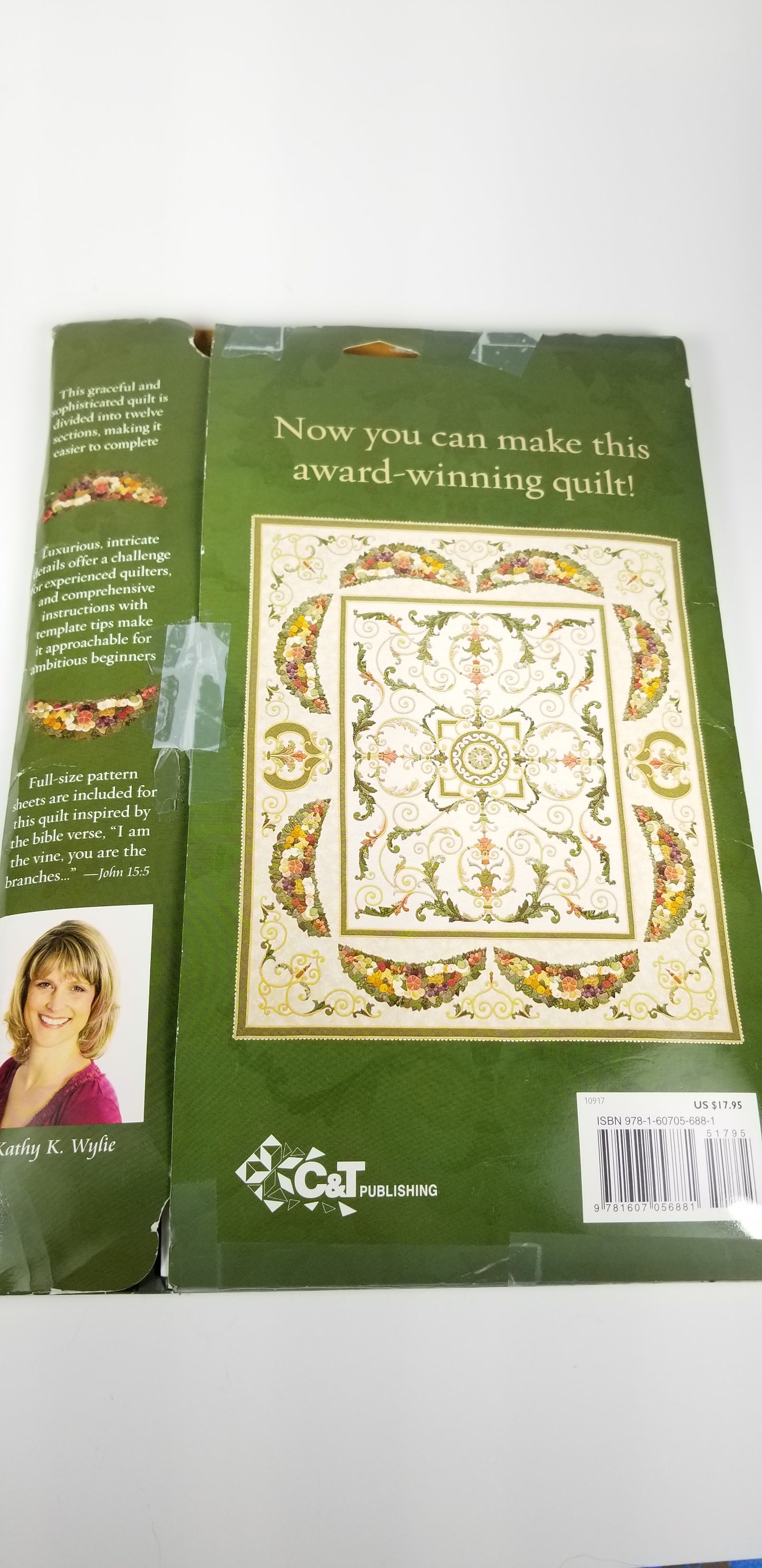 Flourish on the Vine Applique Pattern Kathy K Wylie