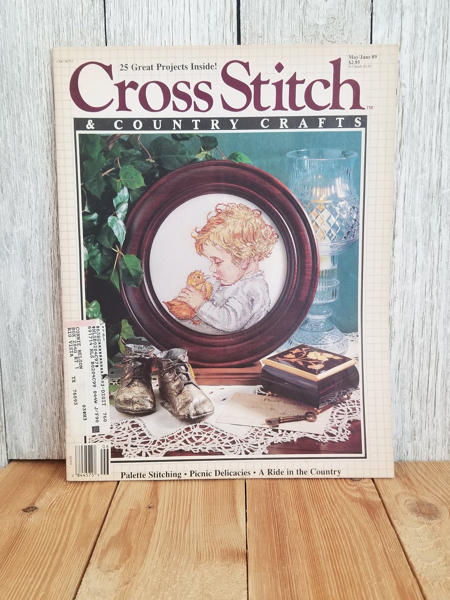 Cross Stitch and Country Crafts Magazine Choose Your Book
