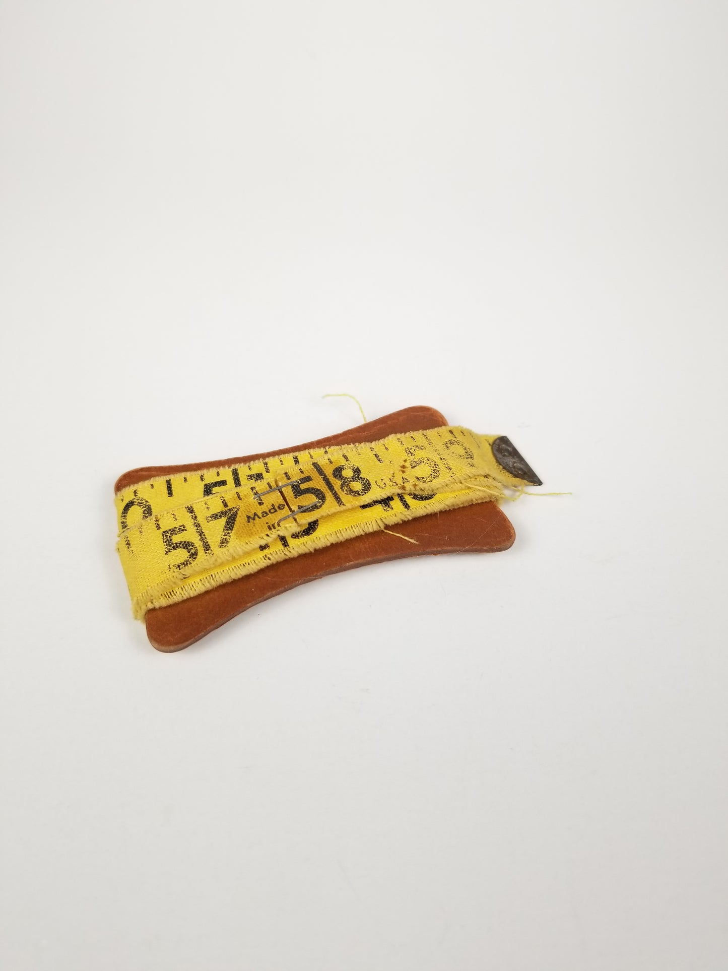 Collectible Advertising Measuring Sewist Tailor Soft tape ruler body hat Ephemera Notions Sewing