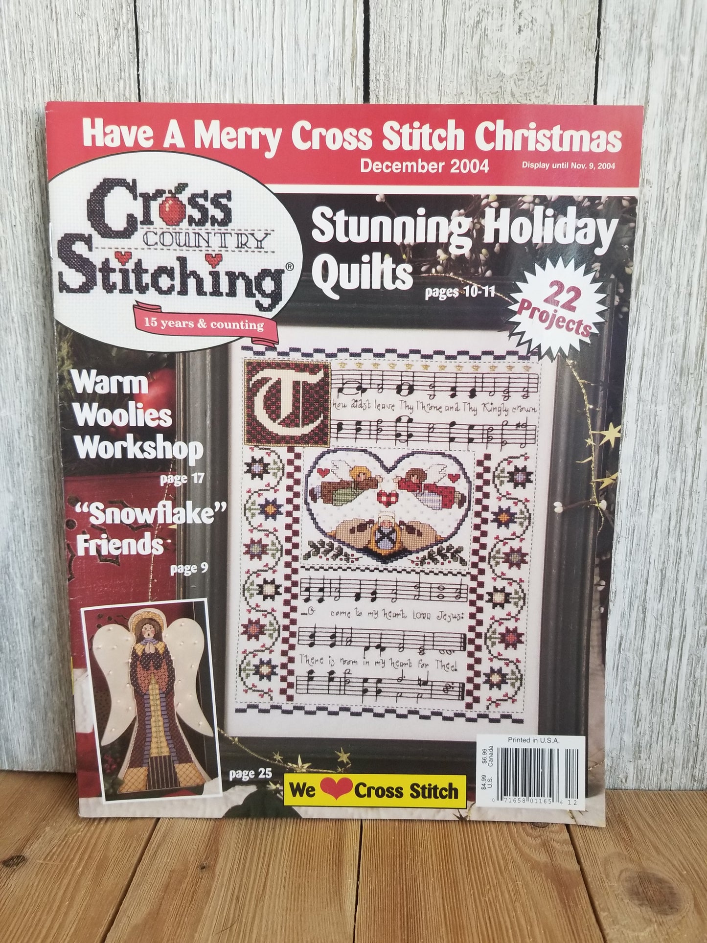 Cross Country Stitching Magazine Cross Stitch Pattern Choose Your Book