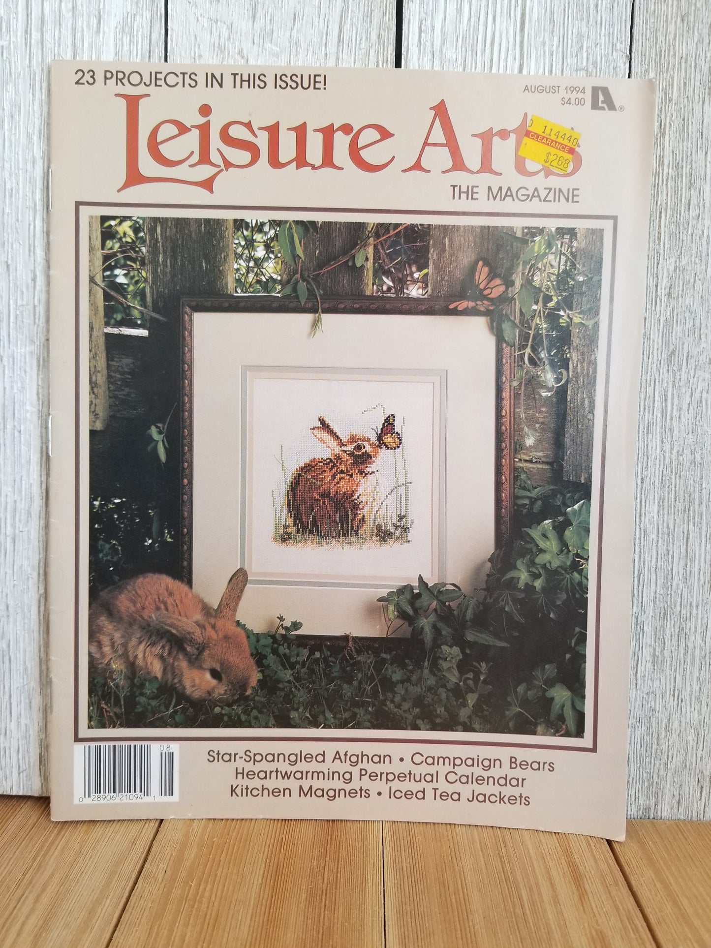 Leisure Arts Magazine Cross Stitch Pattern Choose Your Book