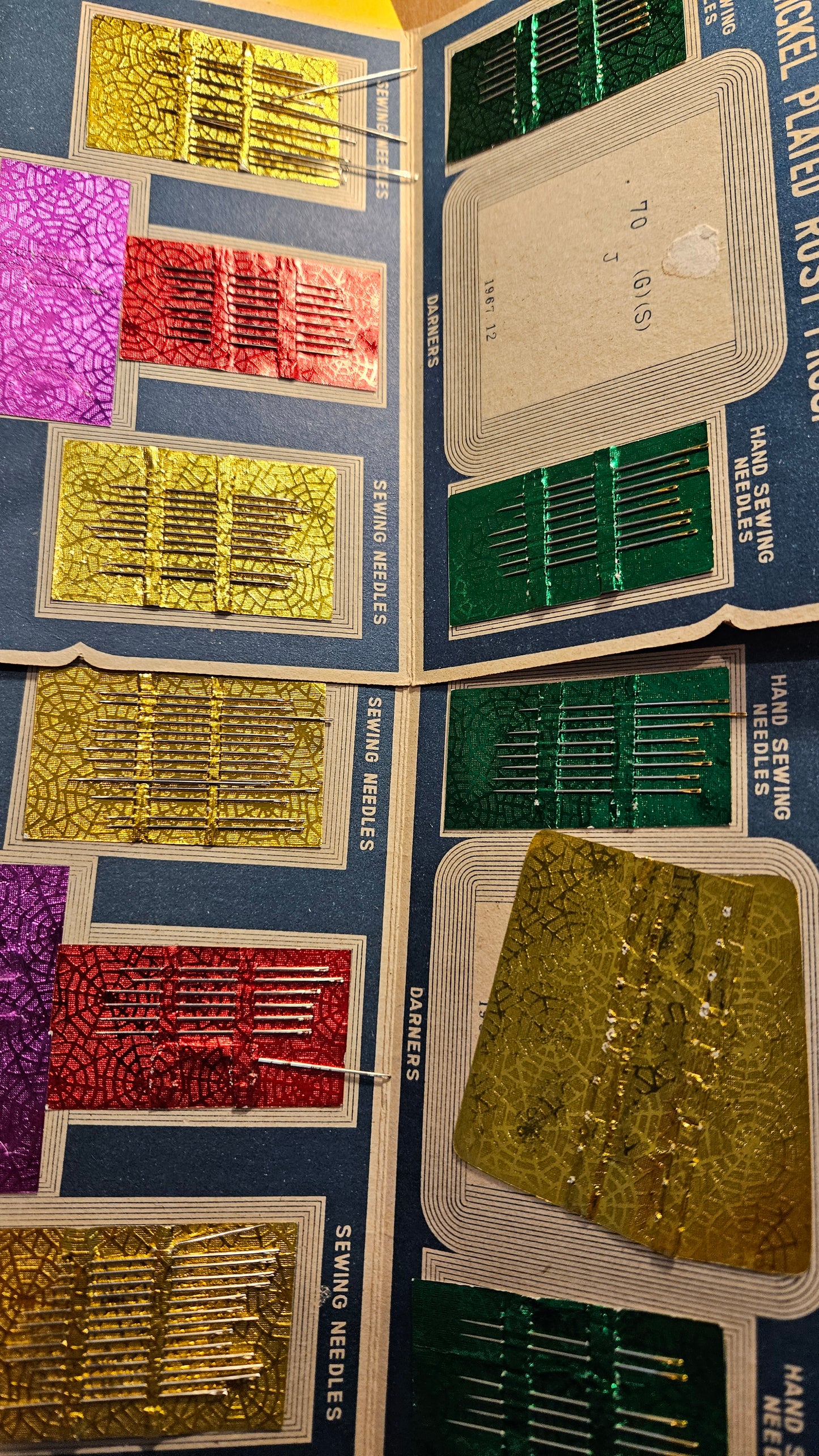 Vintage Advertising Needle Books Japan - Sewing Susan Circle Happy Home Travel Cornet Stores - (U pick)