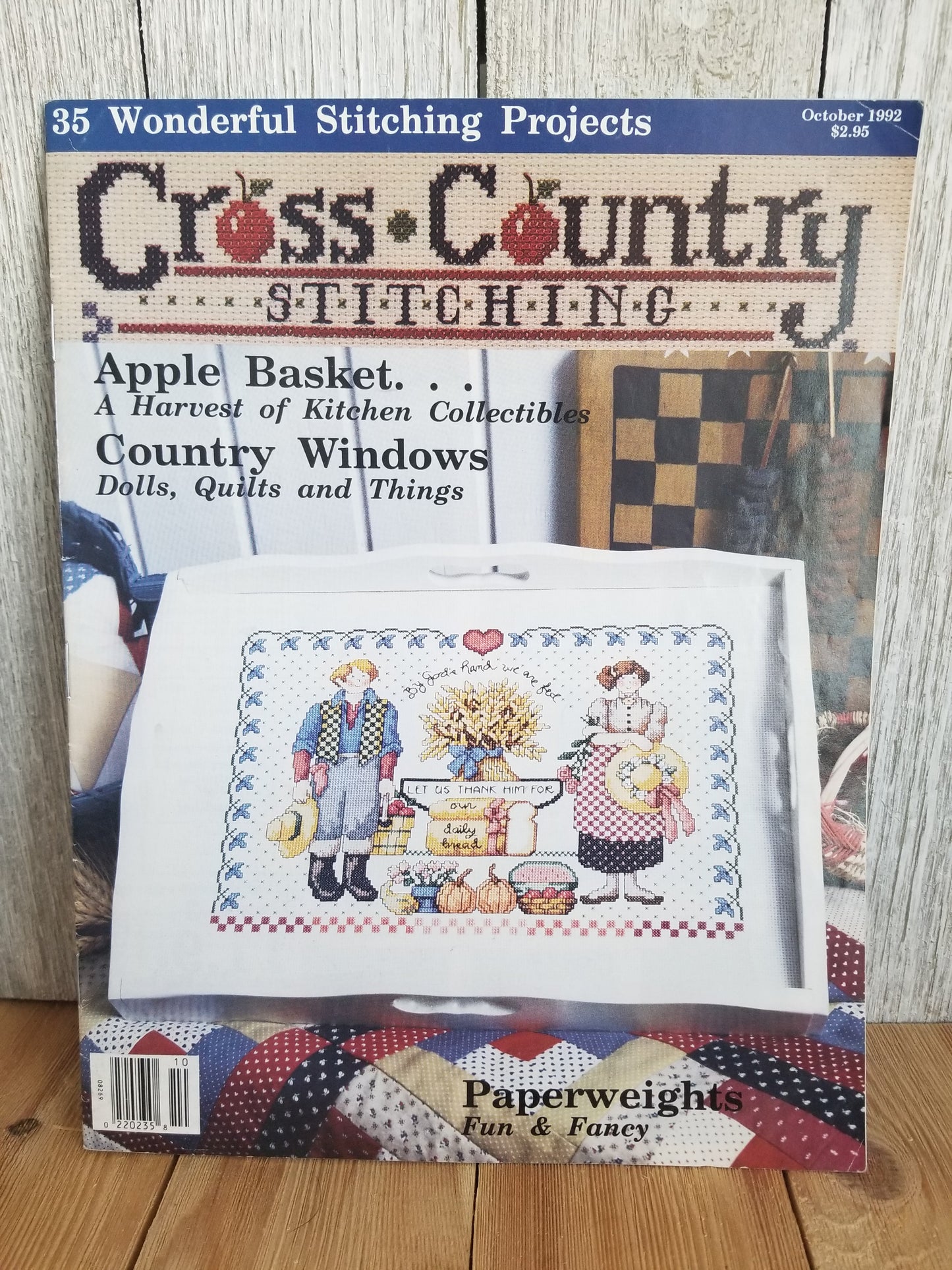 Cross Country Stitching Magazine Cross Stitch Pattern Choose Your Book