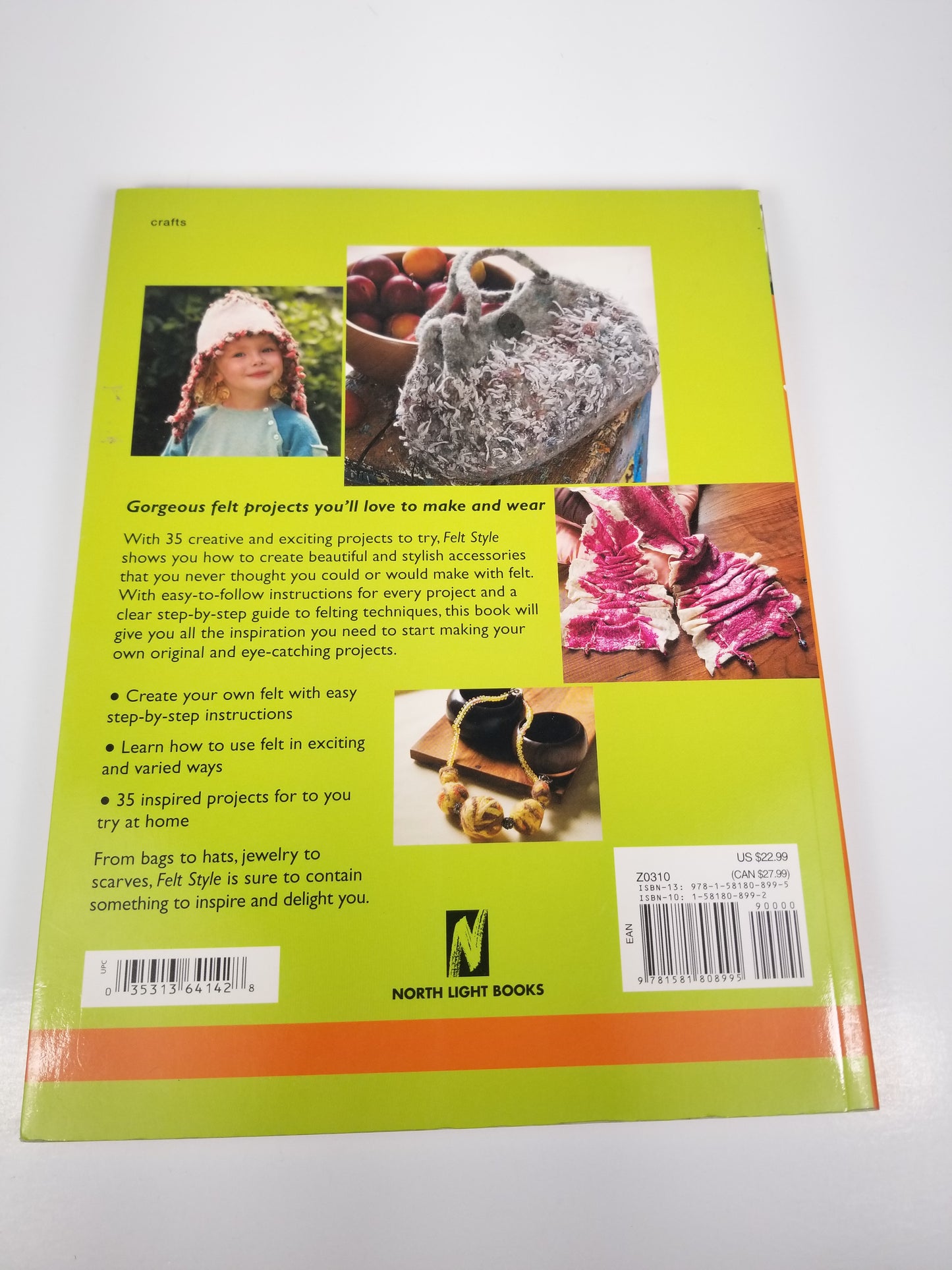 Felt Style Chrissie Day CRAFT book Felt bags Felt Shoes Felt Hat