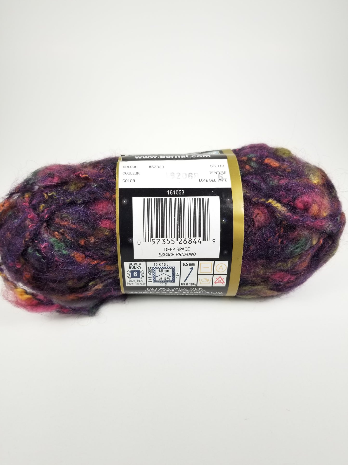 Bernat Galaxy Deep Space Yarn 50g Skein Acrylic, Polyester, Mohair, Alpaca