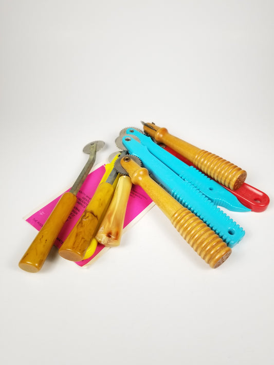 NOS & Vtg Tracing Wheel Pattern Marker Perforating Tool (U CHOOSE handle color material)