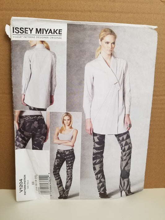 Vogue V1204 Misses Tunic and Pants Size 14-20 Pattern Uncut FF