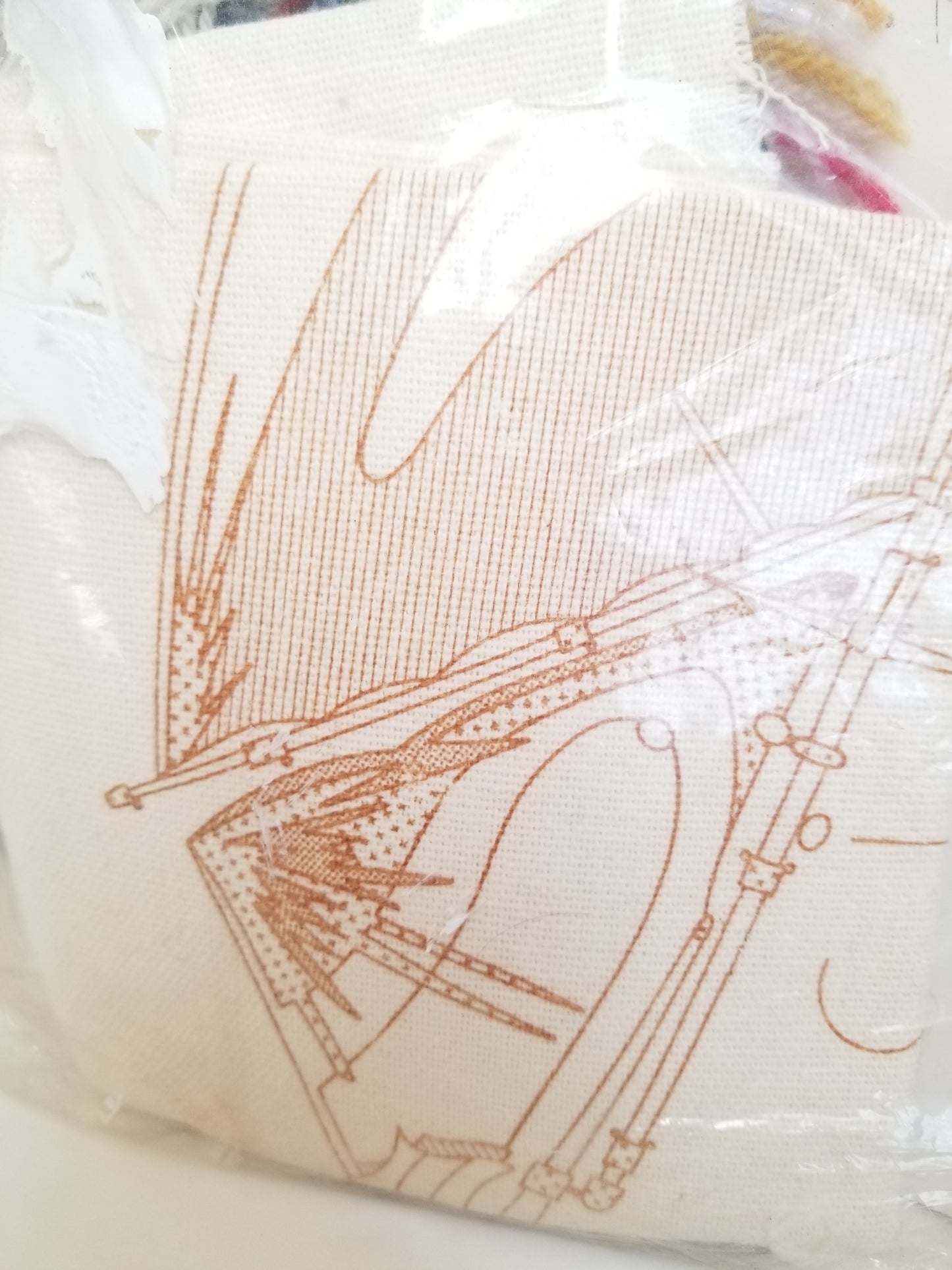 Sunset Stitchery Sailboat 2502 vintage embroidery kit