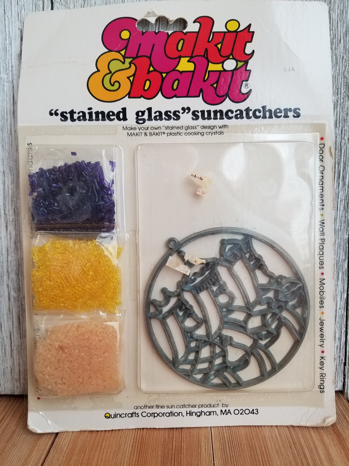 Vintage Makit and Bakit Kits Suncatchers Choose Your Design