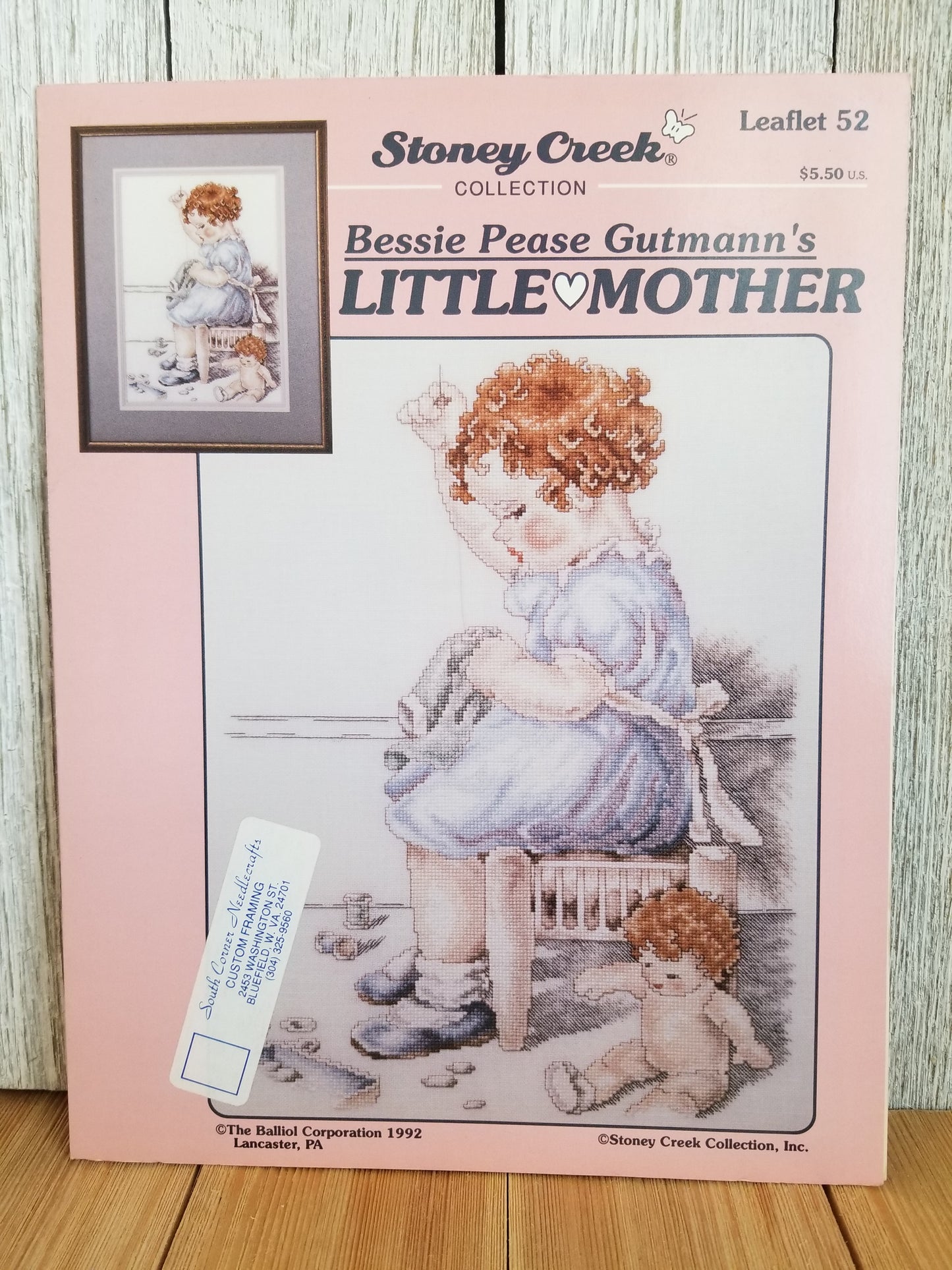 Cross Stitch Pattern Leaflet Heart Strings Stoney Creek and more Choose Your Book