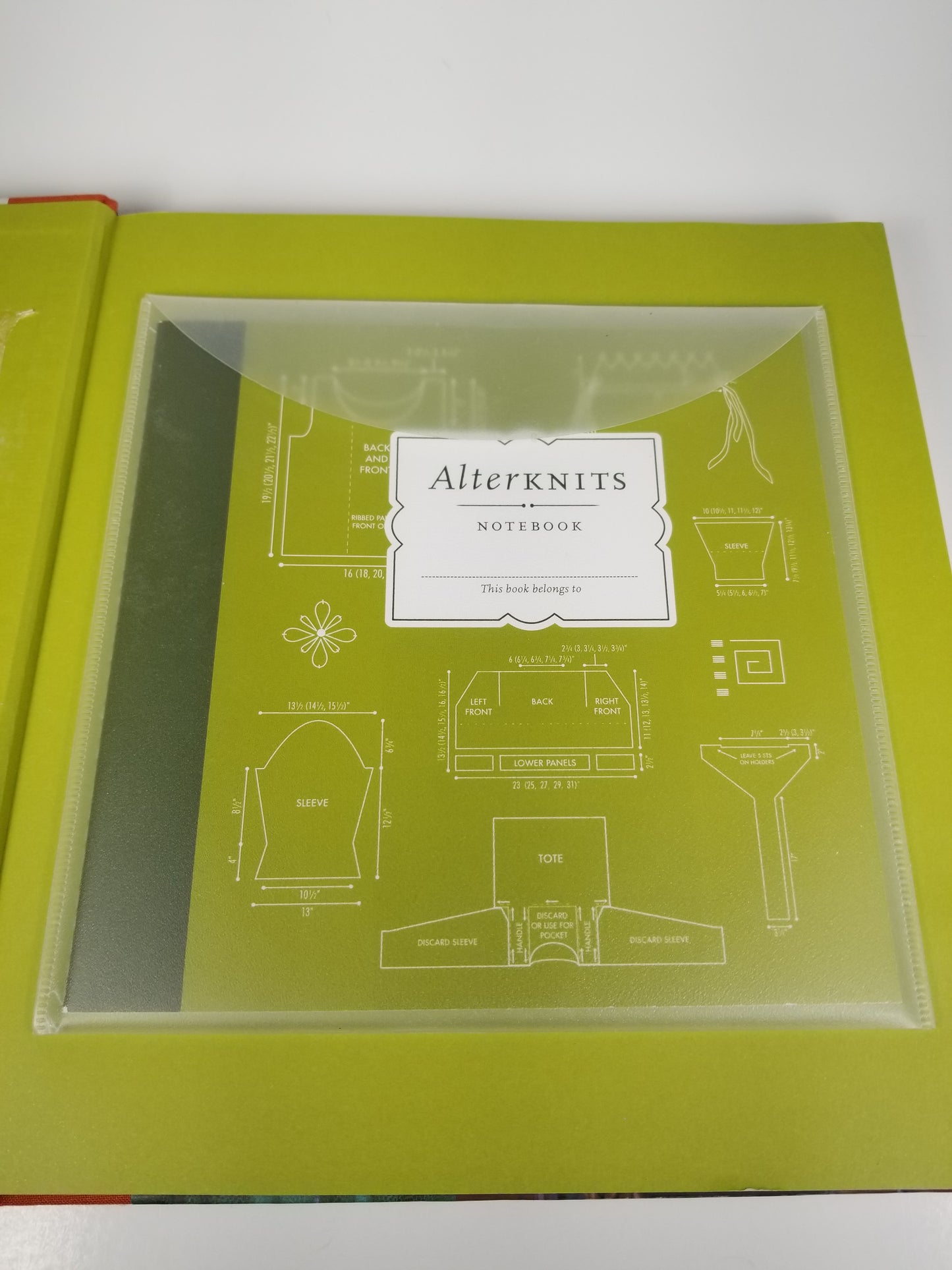 Alterknits Knitting Book Leigh Radford Notebook Included