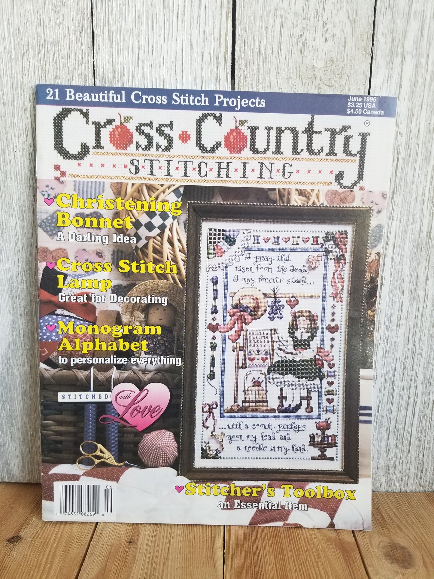 Cross Country Stitching Magazine Cross Stitch Pattern Choose Your Book