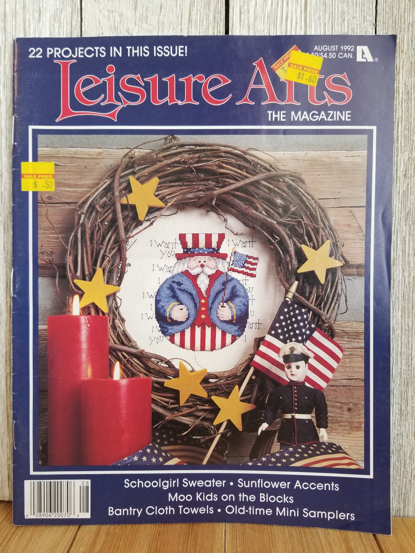 Leisure Arts Magazine Cross Stitch Pattern Choose Your Book