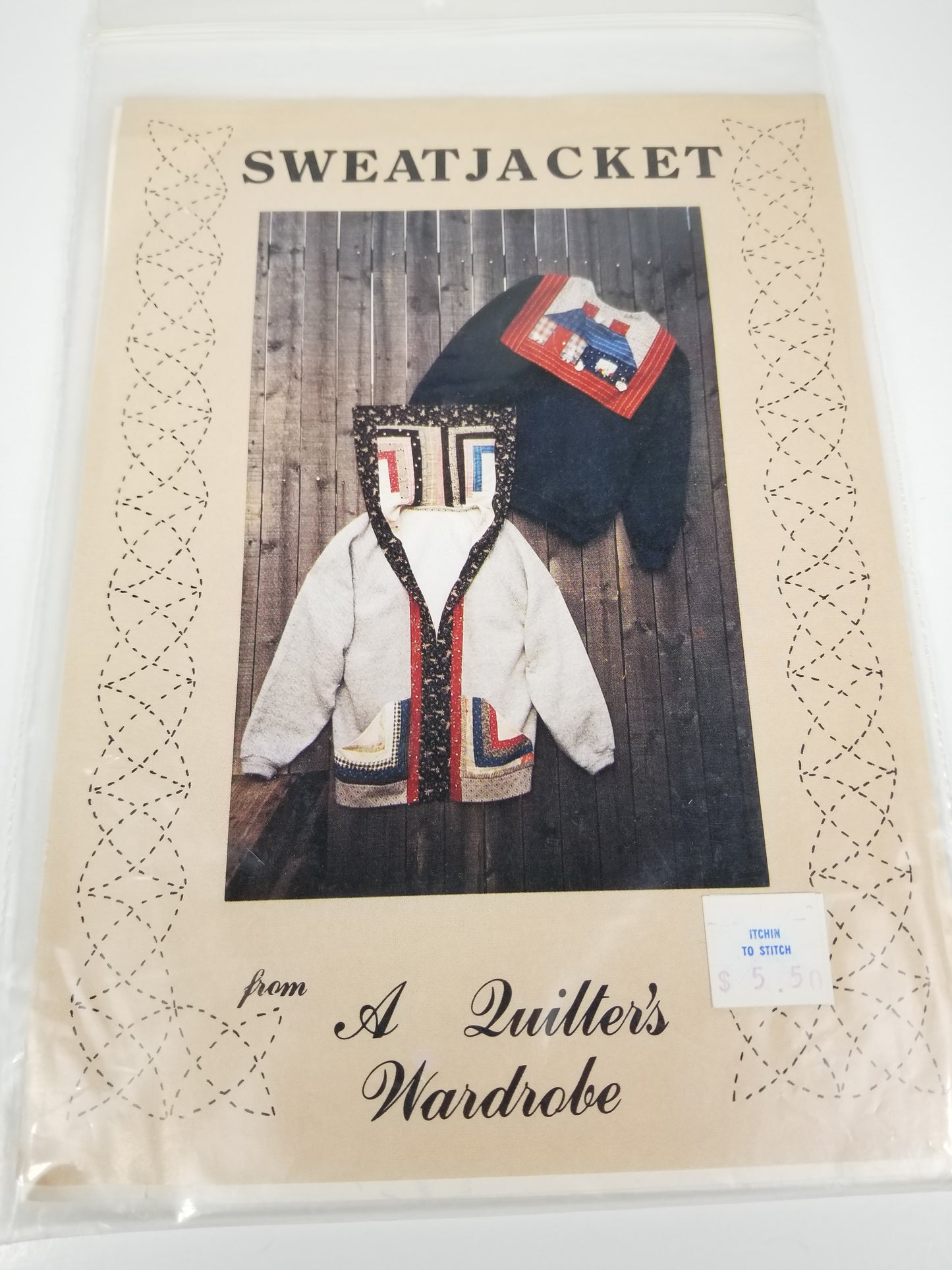 Sweat Jacket A Quilters Wardrobe Pattern uncut